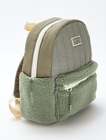 Sac à dos bi-matière