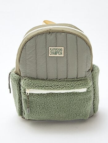 Sac à dos bi-matière