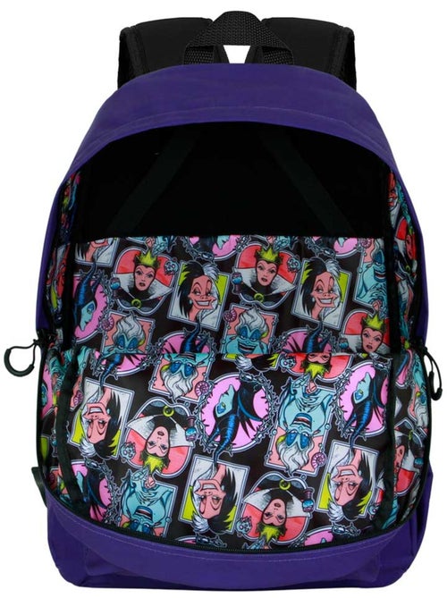 Sac à dos block - disney méchants disney vil - violet - taille unique - Kiabi