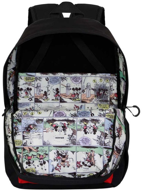Sac à dos Block - Disney Mickey Mouse MK - Noir - Taille Unique - Kiabi