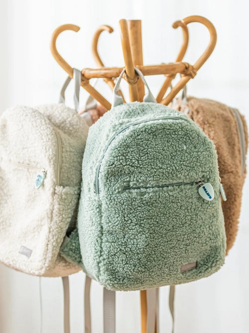 Sac à dos bouclette Teddy - Kiabi