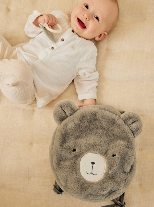 Sac à dos brodé Ours - Orso Noukie's - Kiabi