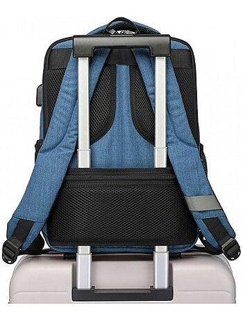 Sac à dos cabine 28x40x15 cm sous-siège avec port usb
