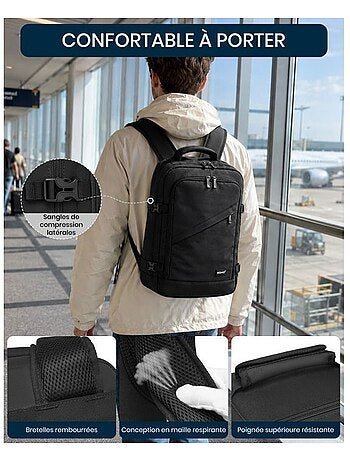 Sac à dos cabine 40x20x25 cm 20 l sous-siège ryanair - kono