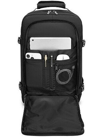 Sac à dos cabine 40x20x30 cm 24 l imperméable pc 15" - kono