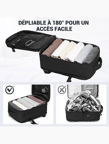 Sac à dos cabine 40x20x30 cm 24 l imperméable ryanair - kono