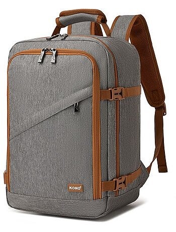 Sac à dos cabine 40x30x20 cm - bagage à main avec poche ordinateur - kono