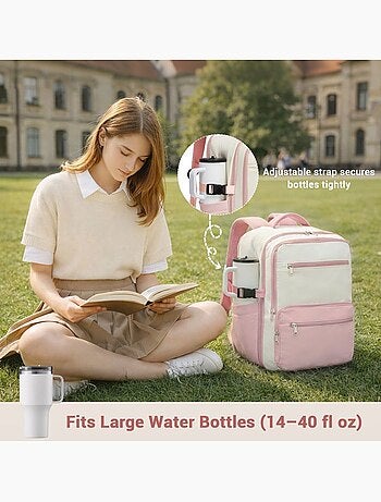 Sac à dos cabine 40x30x20 cm 24 l nylon déperlant - kono