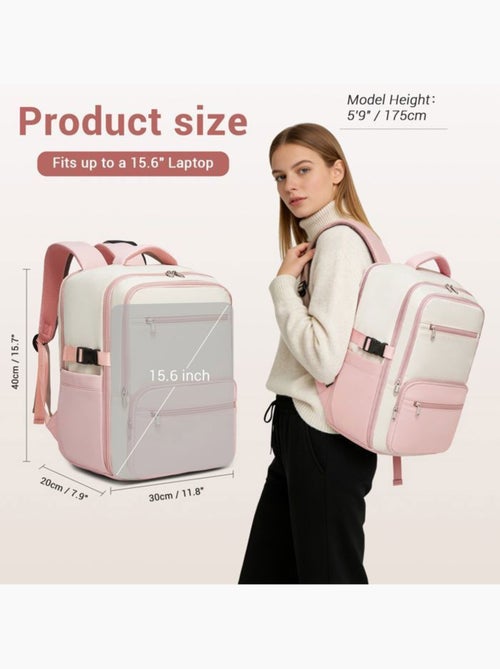 Sac à dos cabine 40x30x20 cm 24 l nylon déperlant - kono - Kiabi Sac à dos cabine 40x30x20 cm 24 l nylon déperlant - kono - Kiabi