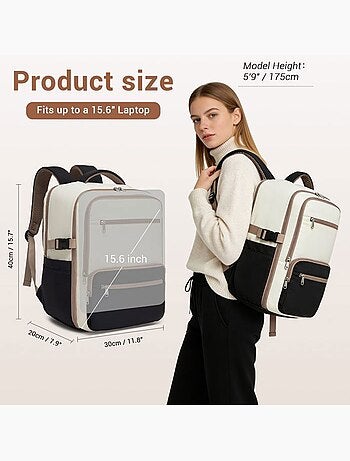 Sac à dos cabine 40x30x20 cm 24 l ryanair 530 g - kono