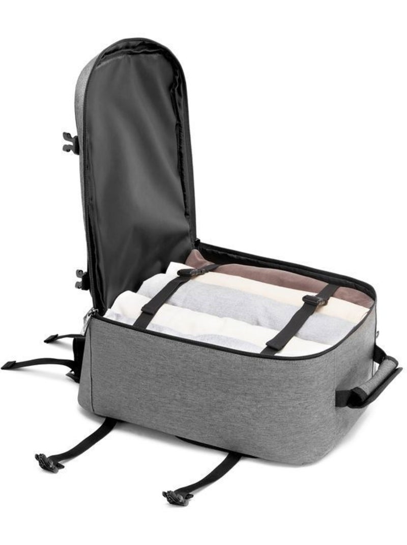 Sac à dos cabine 40x30x20 cm 24 l ryanair 530 g - kono Gris - Kiabi