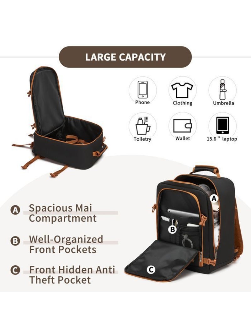 Sac à dos cabine 40x30x20 cm 24 l ryanair 530 g - kono Marron - Kiabi