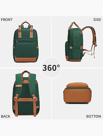Sac à dos cabine 41x29x15 cm 17 l pour ordinateur - kono