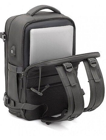 Sac à dos cabine 42x30x20 cm 25 l étanche pour pc - kono