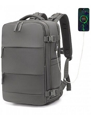 Sac à dos cabine 42x30x20 cm 25 l étanche pour pc - kono