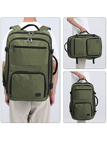Sac à dos cabine 55x35x20 cm 38 l compartiment pc - kono