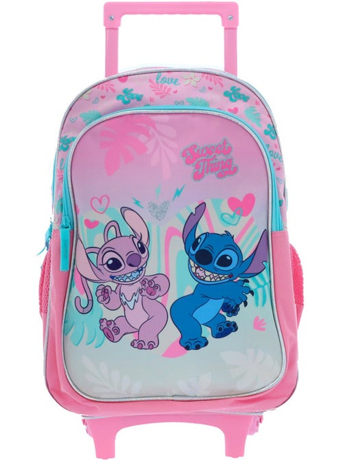 Sac à dos cabine à roulettes Lilo et Stitch 48 cm 2 compartiments - Kiabi Sac à dos cabine à roulettes Lilo et Stitch 48 cm 2 compartiments - Kiabi