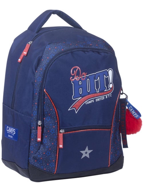 Sac à dos Camps 42 cm avec 2 compartiments zippés et poche avant - Kiabi Sac à dos Camps 42 cm avec 2 compartiments zippés et poche avant - Kiabi
