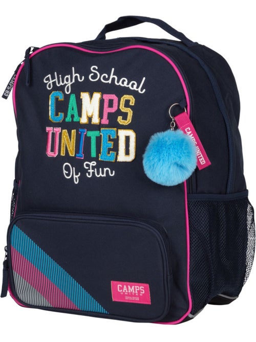 Sac à dos CAMPS Fille 42 cm – High School – 2 compartiments zippés - Kiabi Sac à dos CAMPS Fille 42 cm – High School – 2 compartiments zippés - Kiabi