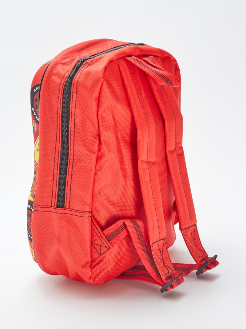 Sac à dos 'Cars' 'Disney' en forme de voiture ROUGE - Kiabi
