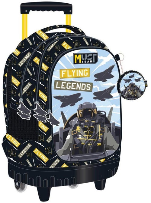 Sac à dos chariot enfant 45 cm 'Must' – Airplanes à roues robustes CMP - Kiabi