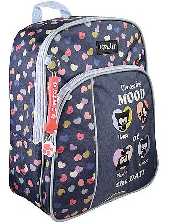 Sac à dos 'chien et chat' – baby chacha maternelle 1 compartiments – 30 cm