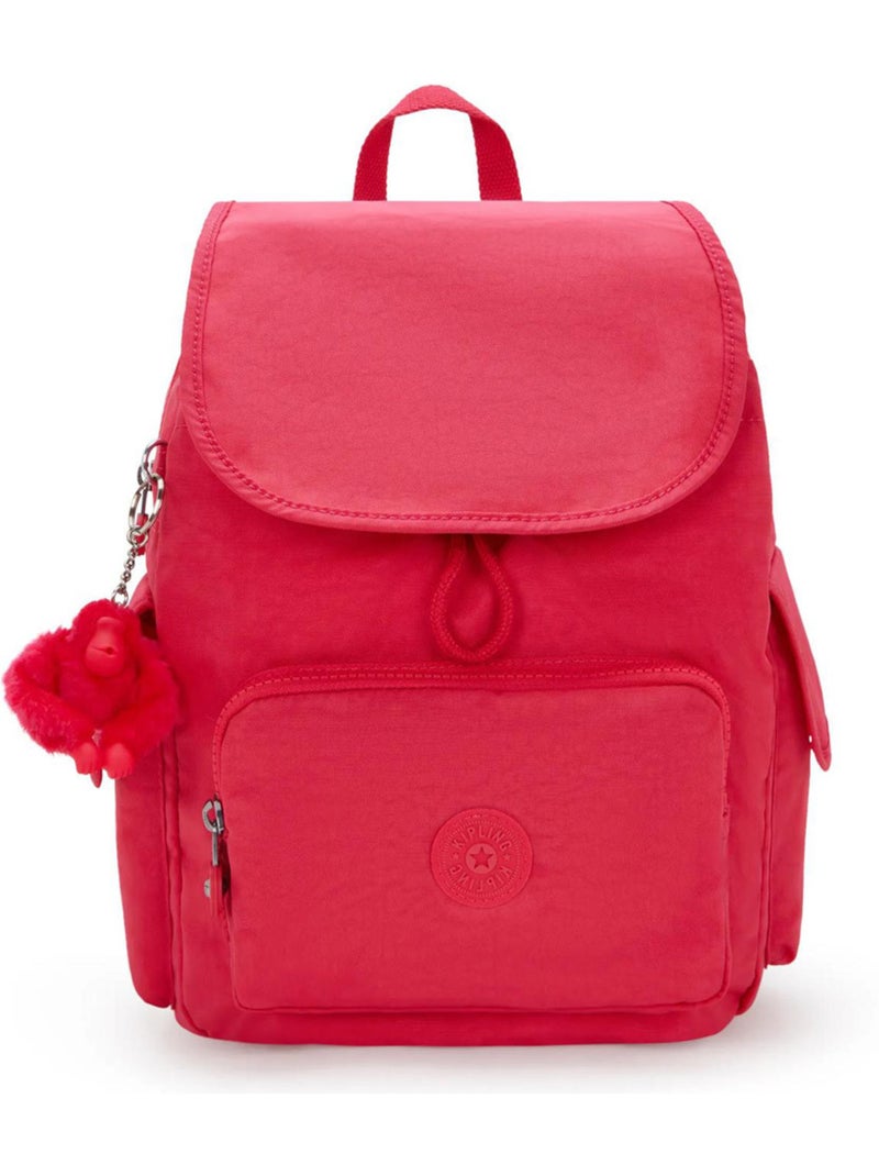 Sac à dos City Pack S imperméable 13 L Kipling avec porte-clés singe Rose - Kiabi
