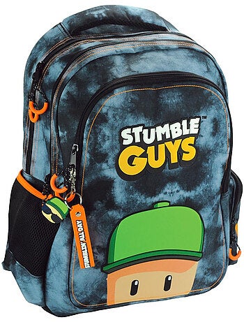 Sac à dos cmp 43 cm jeu vidéo avec 2 compartiments zippés et charms