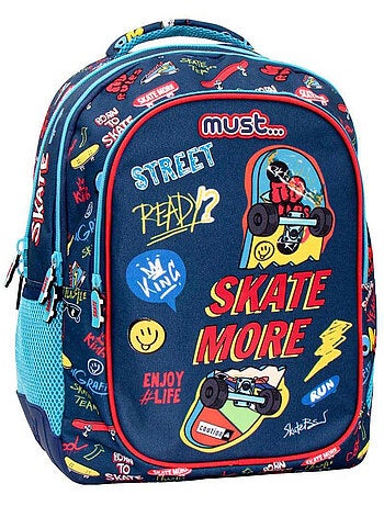 Sac à dos CMP polyester motifs skate robuste et rembourré