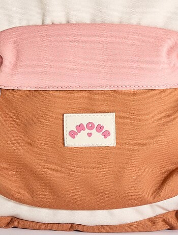 Sac à dos color block