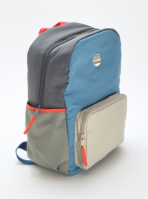 Sac à dos color block - Kiabi