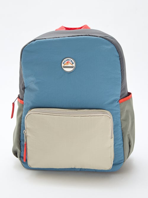 Sac à dos color block - Kiabi