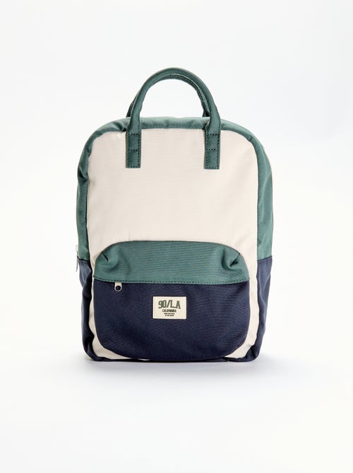 Sac à dos color block - Kiabi