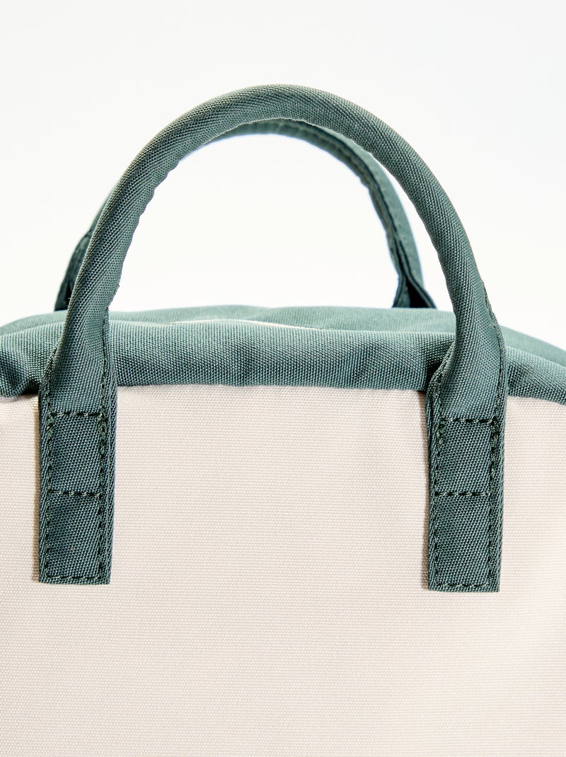 Sac à dos color block Bleu - Kiabi