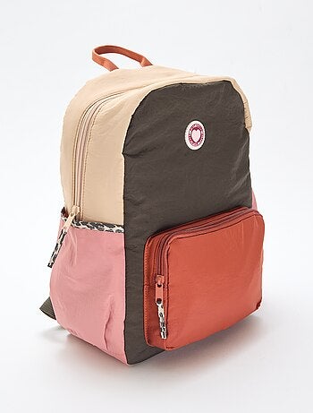 Sac à dos color block