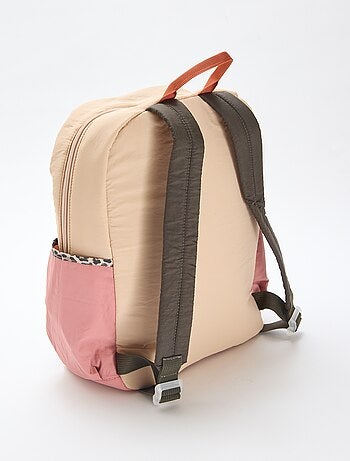 Sac à dos color block