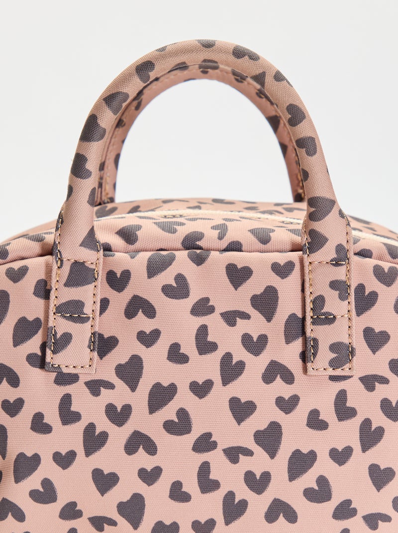 Sac à dos color block Marron - Kiabi