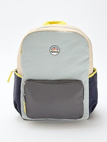 Sac à dos color block
