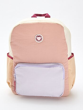 Sac à dos color block