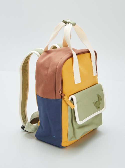 Sac à dos colorblock - Kiabi