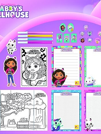 SAC A DOS COLORIAGE ET ECOLE DE DESSINS GABBY'S