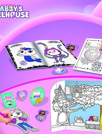 SAC A DOS COLORIAGE ET ECOLE DE DESSINS GABBY'S