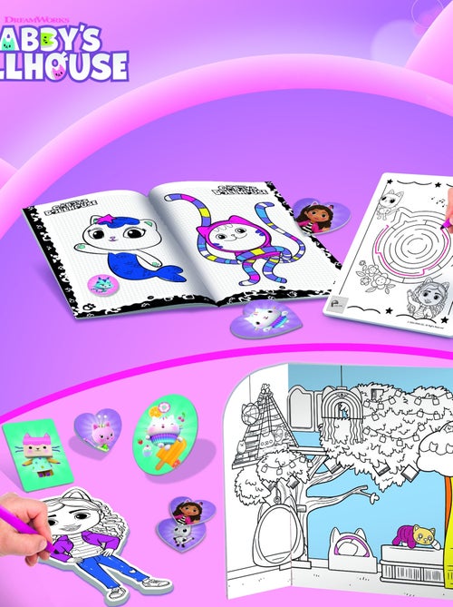 SAC A DOS COLORIAGE ET ECOLE DE DESSINS GABBY'S - Kiabi