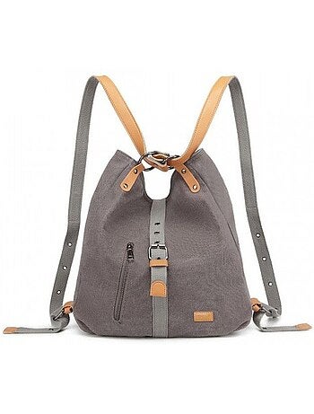 Sac à dos convertible 2 en 1 compartiment ordinateur 35x10x35 cm - kono