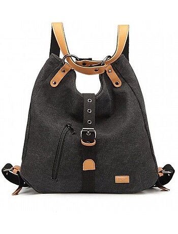 Sac à dos convertible 2 en 1 compartiment ordinateur 35x10x35 cm - kono