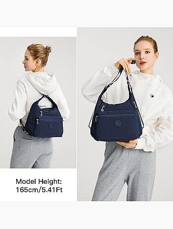 Sac à dos convertible 3 en 1 antivol imperméable 31x13x24 cm - kono