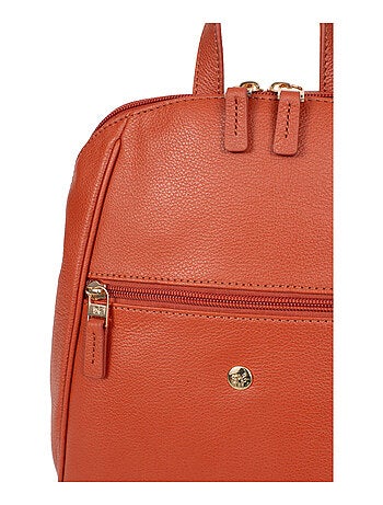 Sac à dos cuir luna hexagona