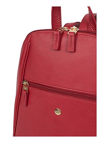 Sac à dos cuir luna hexagona
