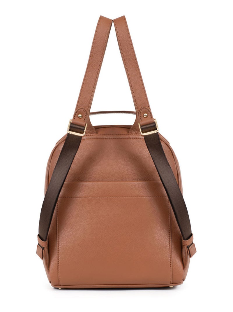 Sac à dos Cuir Preta Femme Fêtes des mères  | FAGOLA Cognac - Kiabi