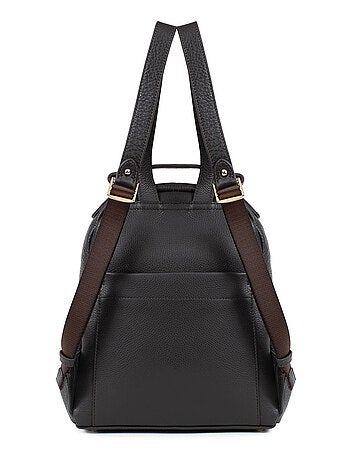 Sac à dos Cuir Preta Femme